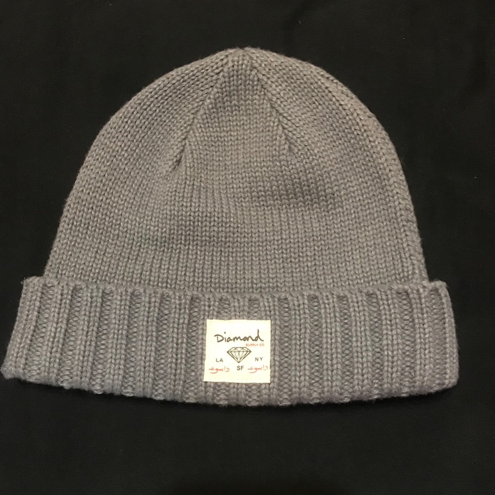 Diamond Supply Grey beanie